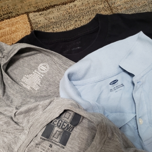 Boys size 18 (S) shirt bundle of 4, 2 short sleeve 2 long sleeve - Picture 4 of 5